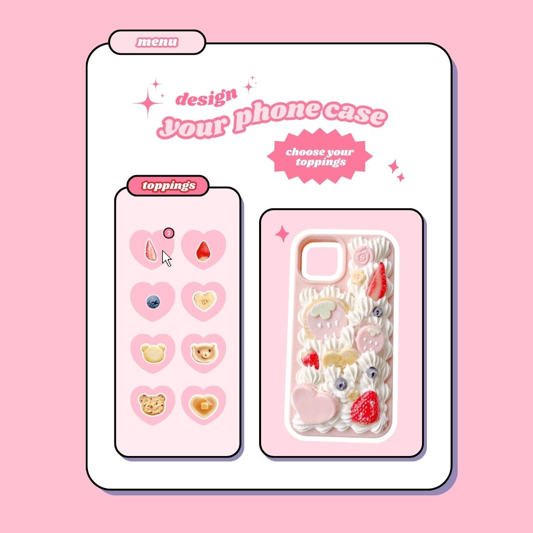 design your own decoden phone case